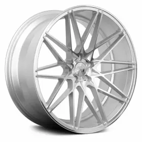 922bnk20zx4smf 1av Zx4 Silver Polished Face 22x9 20 5x120.65 Wheels Set Of Rims