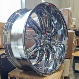 N11-2410tt15mc 2crave N11 Chrome 24x10 15 5x139.7 Wheel Single Rim
