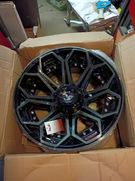 9509158-139.7 4play 4p80 Wheel 20x10 -24 5x139.7 87 Black Single Rim