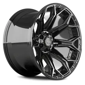 9511756 4play 4p83 Wheel 24x10 18 6x139.7 106.1 Black Single Rim
