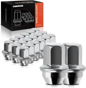 Apwhn-090 A-premium M12-1.50 Wheel Lug Nuts Compatible With X 1.413 Inch Zinc