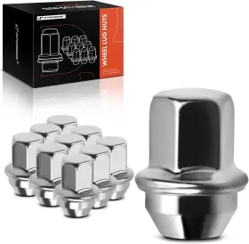 M12-1.50 A-premium Apwhn089 Wheel Lug Nuts Compatible With Chevy Equinox Impala Zinc