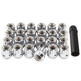 14mx1.50 Accessories Plus 5654s-o 20 Pc Open Spline Aftermarket Custom Wheel Lug Nuts With Key # Ap