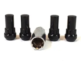 Ap-20905lbk Accessories Plus 4 Pc 2019-2025 Jeep Wrangler Black Wheel Locks Locking Lugs 14x1.50 #20905lbk