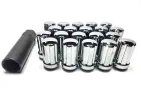 Ap-5612 Accessories Plus 20 Pc Ford 1998-1999 F150 Chrome Aftermarket Wheels Spline Lug Nut With Key #5612