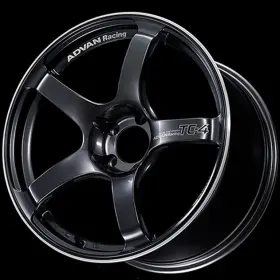 Yad8j12egmr Advan For Tc4 18x9.5 12 5x114.3 Racing Gunmetal Wheel With Ring Finish