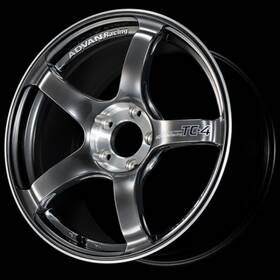Advan Yads8h45dhbf For Tc4-se 18x8.5 45 5x100 Racing Hyper Black Diamond Cut Wheel