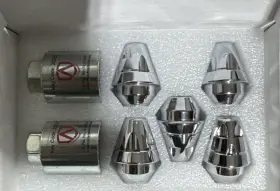 Advanced Products 711181710861 Jeep Wrangler Jl Wheel Lock Lug Nut Kit. Premium Protection. 2 Keys