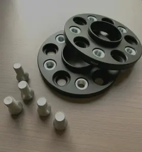 Bmz15 Akata 15mm Hub Centric Spacers For Bmw 5x112 Cb 66.56 With Bolts Included