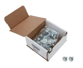 All16552-50 Allstar Performance Body Bolt Set For 1/4-20 X 0.75 In Hex Steel Zinc Oxide