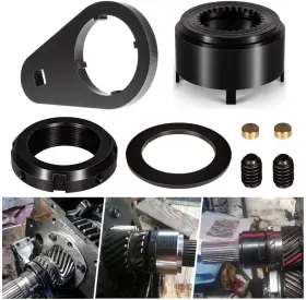 Amqp0146-0241-0874 Am-auto 5th Gear Lock Nut Retainer Kit And 1/2 Inch Drive Mainshaft Wrench For Dodge Nv4500
