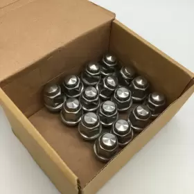 Acl5455 American Eagle 16 Wheel Nuts 12x1.5 Bulge Chrome Lug Nut-3/4 Hex