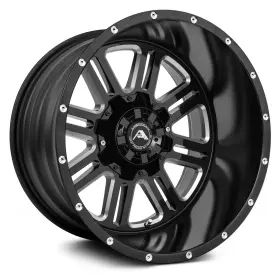A10620a4865-76bmi American Off-road A106 Wheel 20x14 -76 8x165.1 125.2 Black Single Rim