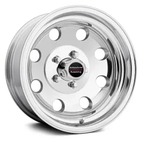 Ar1727982 American Racing Ar172 Baja 1pc Wheels 17x9 -12 8x165.1 Polished Rims Set Of 4