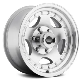 Ar235165 American Racing Ar23 1pc Wheel 15x10 -44 5x114.3 83.06 Silver Single Rim
