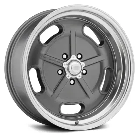 Vn51177012400 American Racing Vn511 Salt Flat Wheel 17x7 5x114.3 72.56 Gray Single Rim