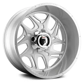 At1900-22270bt-44 American Truxx At1900 Sweep Wheel 22x12 -44 8x170 125.2 Brushed Single Rim
