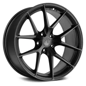 Aff71885511235mb Aodhan Aff07 Wheel 18x8.5 35 5x112 66.6 Black Single Rim