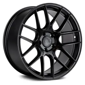 Ahx1885511435mb Aodhan Ah-x Wheel 18x8.5 35 5x114.3 73.1 Black Single Rim