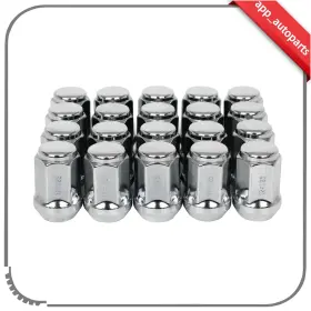App118176009 App 20 Pcs 12x1.25 Acorn Bulge Lug Nuts For Subaru Outback Impreza Legacy Wrx Sti