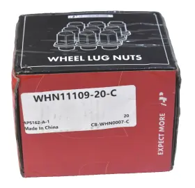 Whn11109-20-c Apremium Lot Of 20 Wheel Lug Nuts Chrome Finish Aps162-a-1