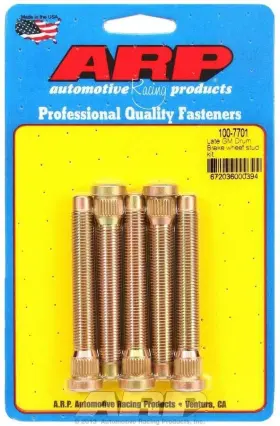 100-7701 Arp Wheel Stud Kit - For 7/16-20 3.165/.486 Knurl 5