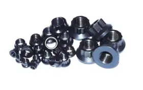 300-8355 Arp Fits M10 X 1.5 1/2 Inch 12 Point Black Nut Kit Set Of 2