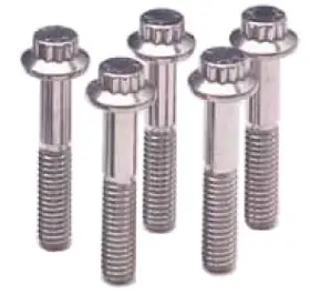 640-1500 Arp 672036016890 1/4-20 X 1.5 In Black Oxide Chromoly Bolts Set Of 5