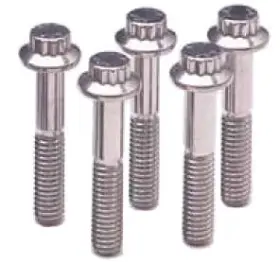 Arp 672036028299 Stainless Steel Bolt Kit 8mm X 1.25 80mm 12-point Head Set Of 5