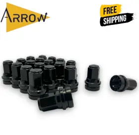 Fs5454b Arrow 32 Pcs Oem Factory Lug Nuts 14x2.0 Flat Washer Fit Ford F-250 F-350 1999-2002