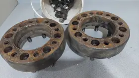 8650-8650ewm2 Arrowcraft Dodge Ram 2500 3500 8 Lug Wheel Spacers 8x6.5 - 2 Inch Made In Usa