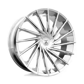 Abl18-20850030ch Asanti Abl-18 Matar Chrome 20x8.5 30 5x120 Wheels Set Of Rims
