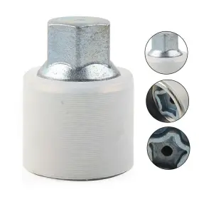 Astore 550713970492 1 Pcs Locking Wheel Nut Key Bolt Letter W For Audi Chrome-molybdenum Steel Us