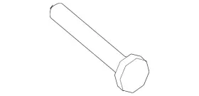 4b0-407-643-a Audi Genuine Hub Bolt