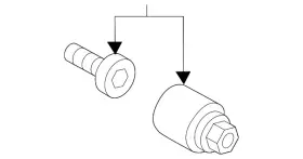 8r0-698-139-801 Audi Genuine Wheel Bolt