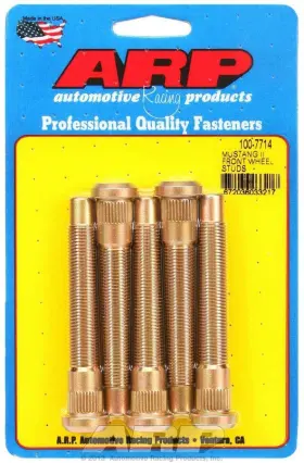 100-7714 Auto Racing Products 100 7714 Wheel Stud Kit 1 2 20 3 435 554 Knurl