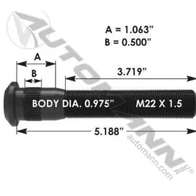 201.6159 Automann Wheel Stud