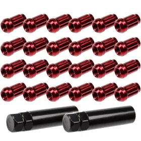 Sunion112277 Autopartsunion 24pc 12x1.5 Drive Close End 6-spline Lug Nuts 2 Keys For Toyota Tacoma 4runner