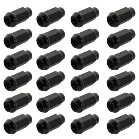 Sunion131204 Autopartsunion 24x M14x2 Black Bulge Acorn Lug Nuts 1.72ftft Length For Ford F-150 Expedition