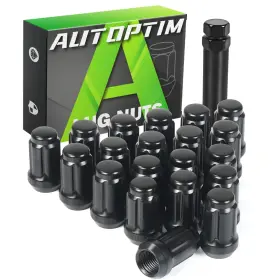 Lnap0108 Autoptim M12x1.5 Spline Lug Nuts For Honda Accord Civic Crv Chevy 20pc Closed End