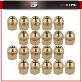 2131250py Autopuppy 20 Pcs M12x1.5 Gold Zinc Wheel Lug Nuts Fits 2006 2007-2011 Chevrolet Hhr