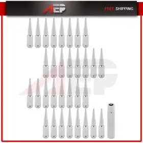 2131342py Autopuppy 32 Chrome 9/16-18 Lug Nuts 1 Tool Fits Dodge Ram 2500 3500 Ford F-250 F-350