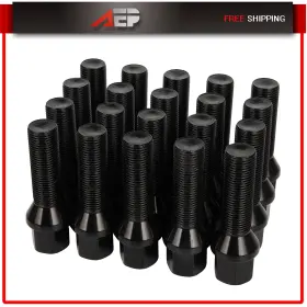 Auto130878ppy Autopuppy 20 Pcs 14x1.25 Lug Bolts Shank 40mm Fits Bmw 320i 328i 330i 335i 340i Cone Seat