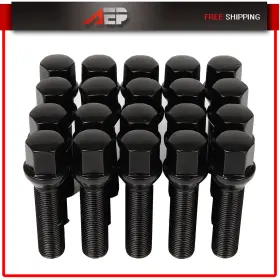 Auto130879ppy Autopuppy 20 Pcs 14x1.25 Lug Bolts Shank 45mm Fits Bmw 320i 328i 330i 335i 340i Cone Seat