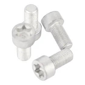 A0079908404 Autoup 4pcs Fit Mercedes Benz Glk350 E350 450 550 2009-2020 Front Driveshaft Bolt New