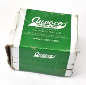 15677mc Auveco 15677 U Nut Clips 50 Piece Set Size #10-24 15/32 Inch Center Hole To Edge