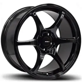 Av2617805h35gbk Avid1 17x8 Gloss Black Wheel Av26 5x4.5 35