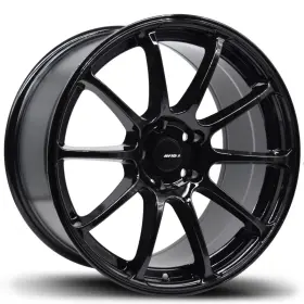Av2718955h38gbk Avid1 18x9.5 Gloss Black Wheel Av27 5x4.5 38