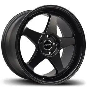 Av42181055h22bk Avid1 18x10.5 Matte Black Wheel Av42 5x4.5 22