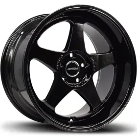 Av42181055h22gb Avid1 18x10.5 Gloss Black Wheel Av42 5x4.5 22